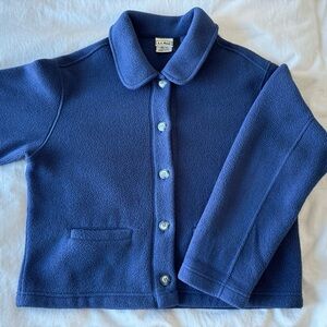 Vintage LL Bean Fleece Button Up Jacket